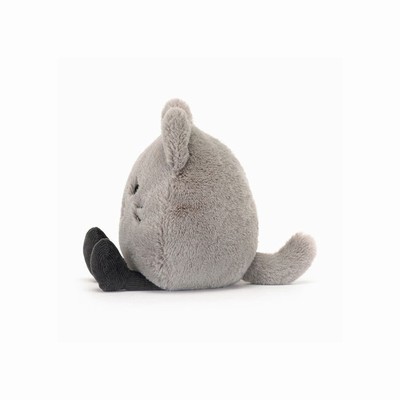 Jellycat Amuseabean Cat New Zealand | HWUOB2503